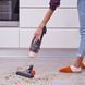 Прахосмукачка вертикална и ръчна 2в1 Rosberg, 600W, 0.8л., Циклон, Без торба, Черен/оранжев